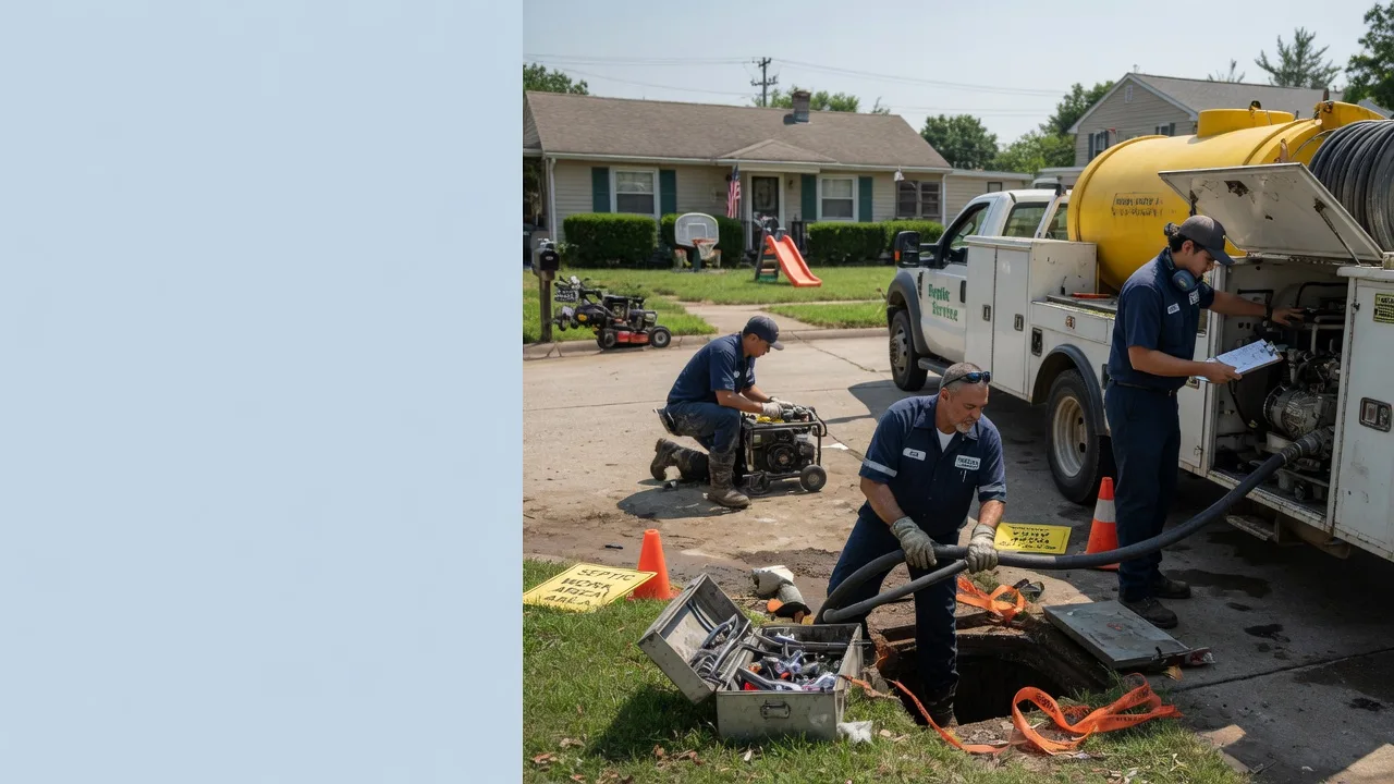 Septic Tank Pumping in Harmony, PA near me